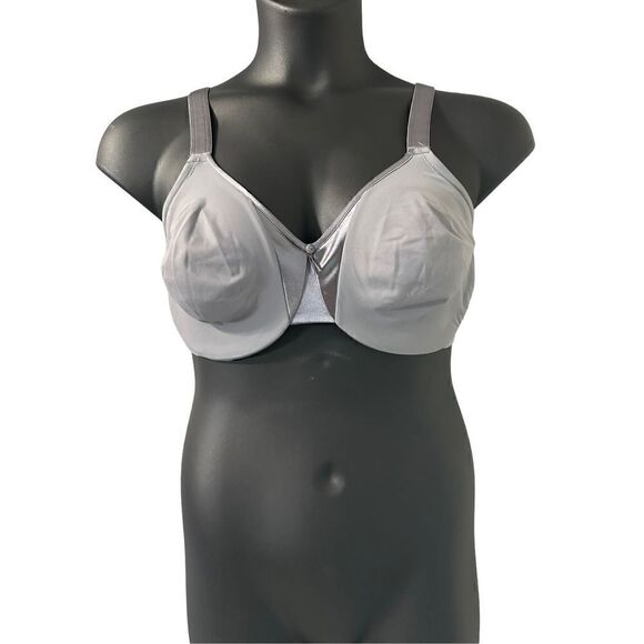 Olga Women's Silver and Grey Underwire No Padding Bra Size 40D - Picture 1 of 4